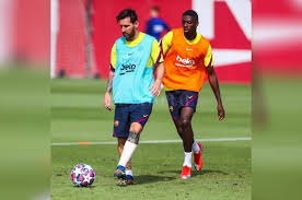 Messi entrenó con recaudos pero llegará a jugar con Bayer Munich