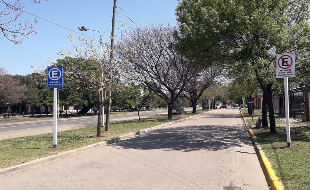 Disposiciones de circulación y estacionamiento en Pueblo Esther