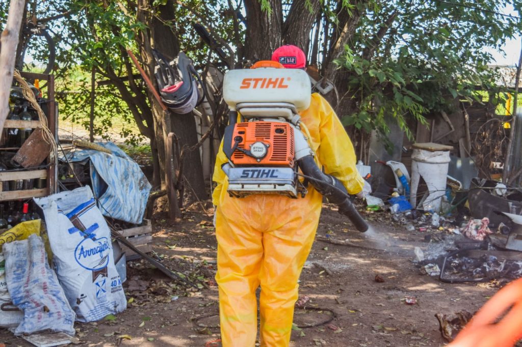 Trabajos para prevenir dengue en VGG