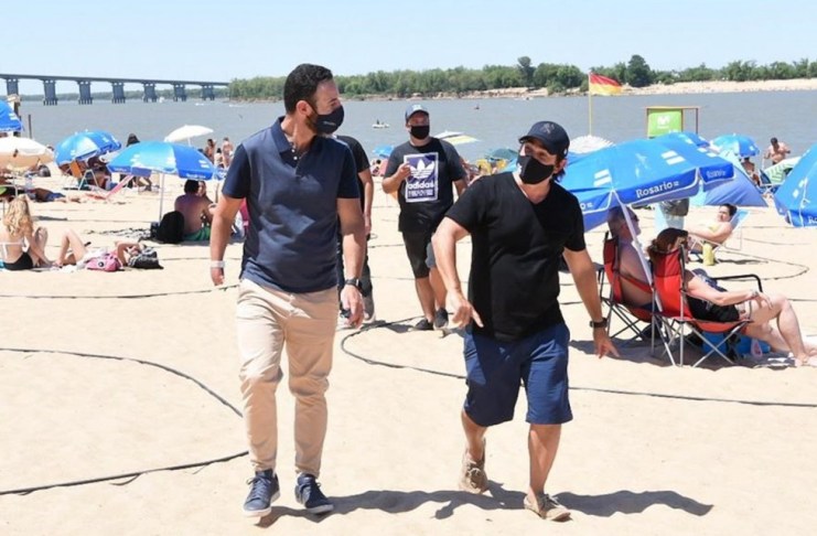 Sukerman supervisó el cumplimiento de protocolos de actividades al aire libre