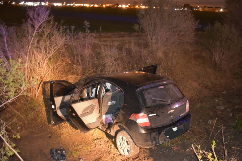 Accidente de tránsito en camino a Cargill y Ecuador