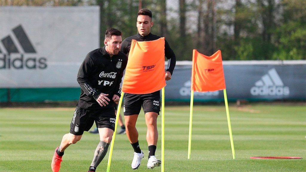 Entrenamiento de la selección