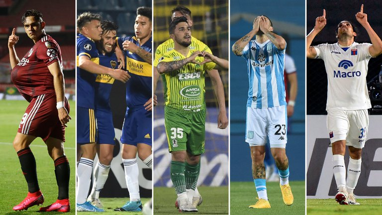 Resultados de los argentinos en la Copa Libertadores