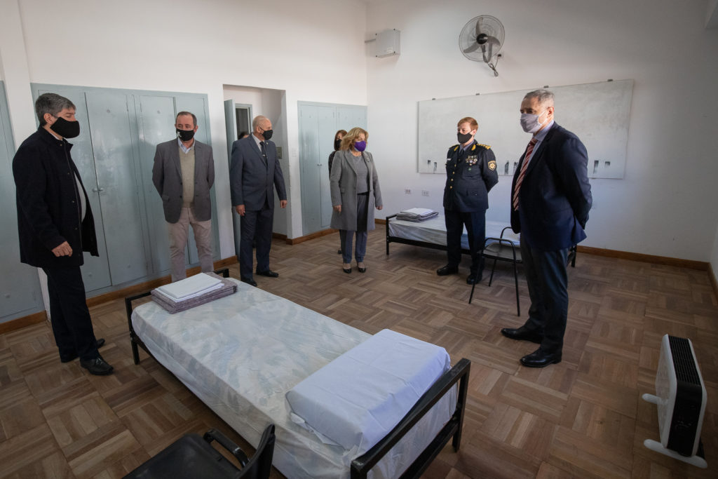 Inauguraron Centro de aislamiento policial