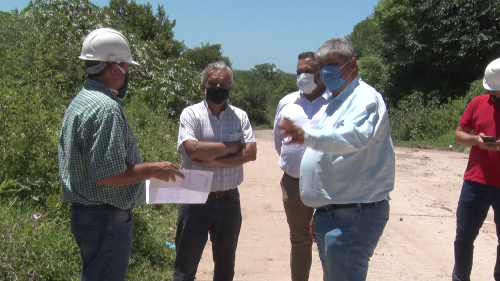 Inspeccionaron obra en el barrio Paladini