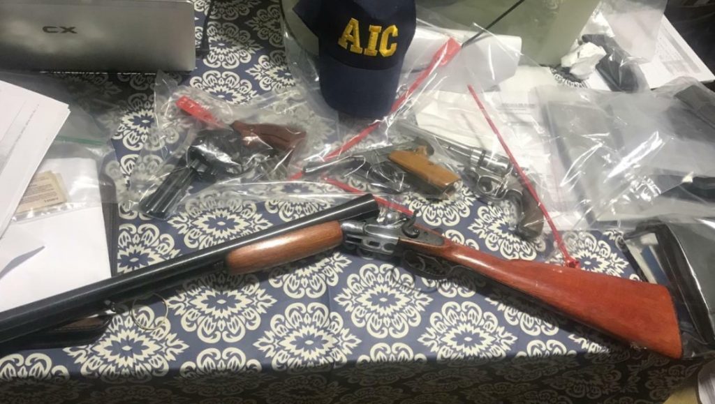 Secuestran armas en 16 allanamientos