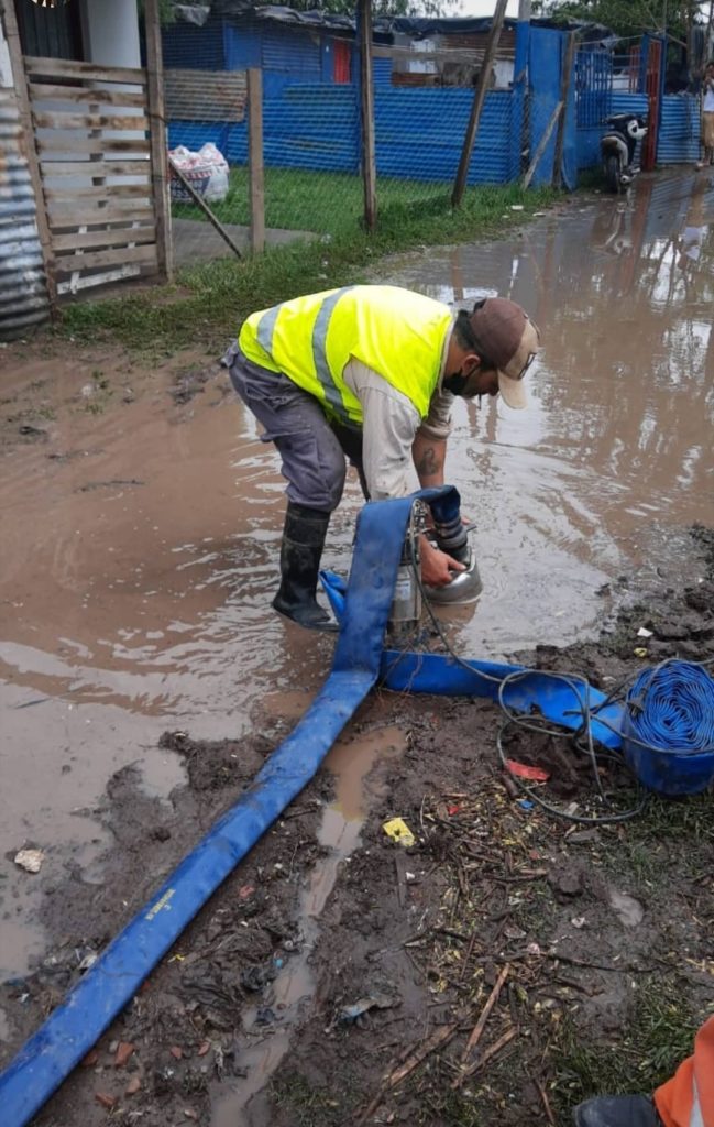 Llovieron más de 50 milímetros de agua y hubo barrios afectados