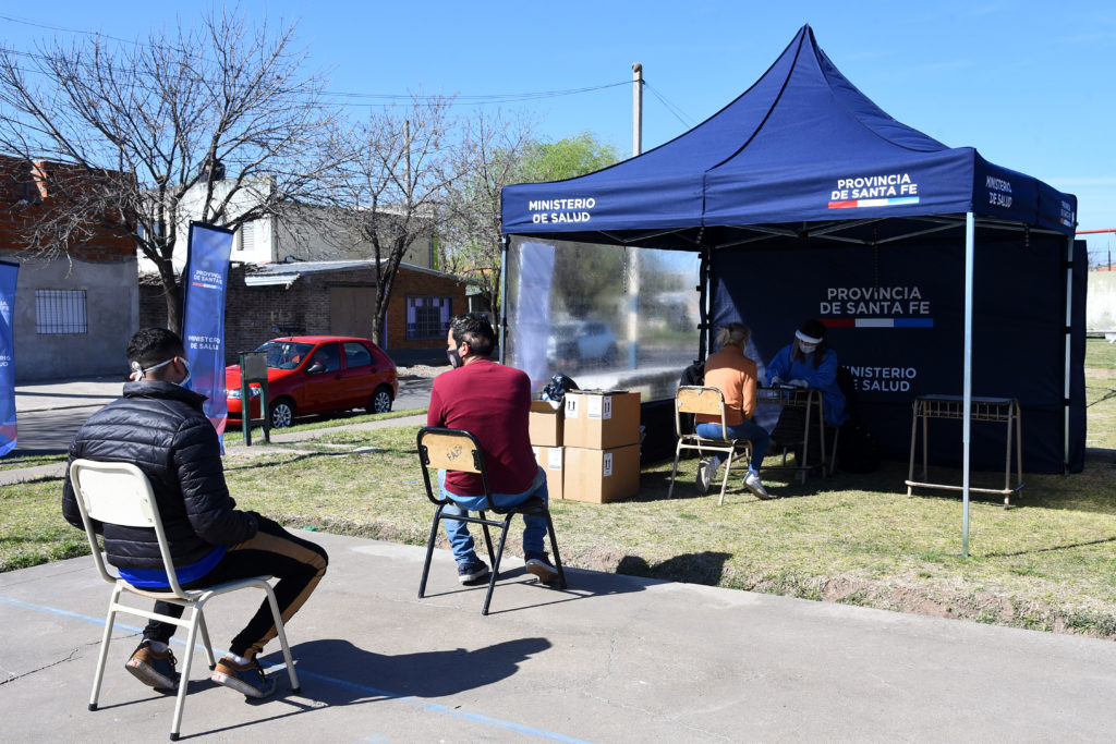 Villa Gobernador Gálvez informó hoy 30, Pueblo ESther 6 y Alvear 1