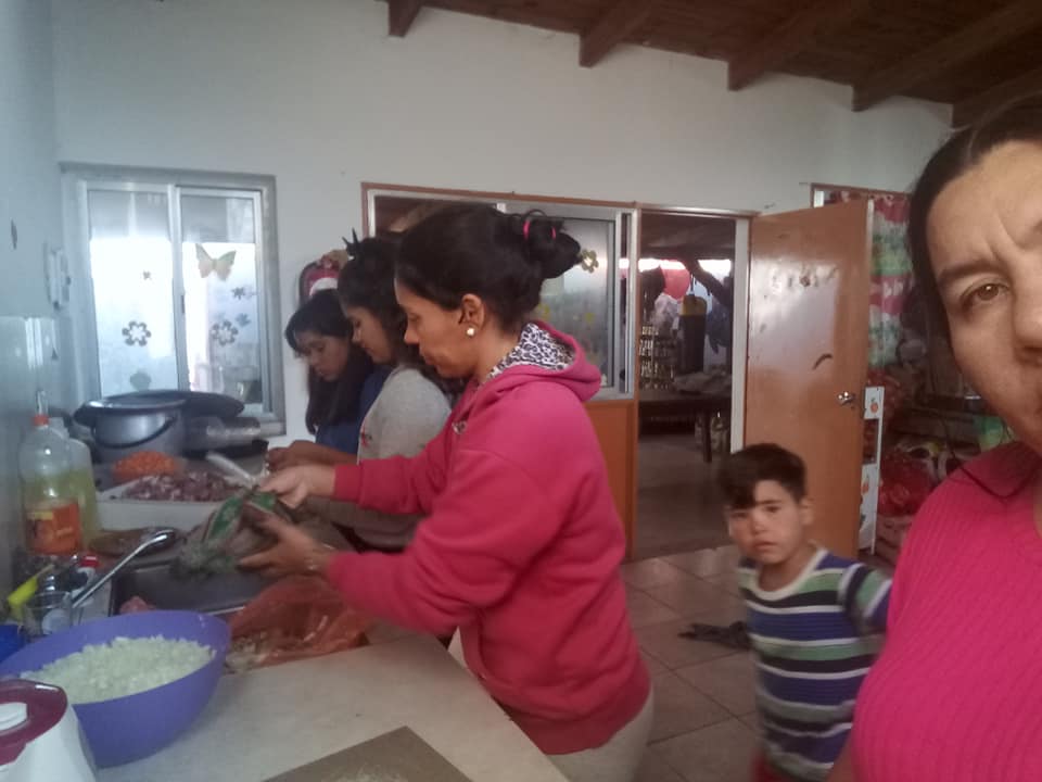 Difícil situación del comedor Carita Feliz, cerrado por casos en el barrio