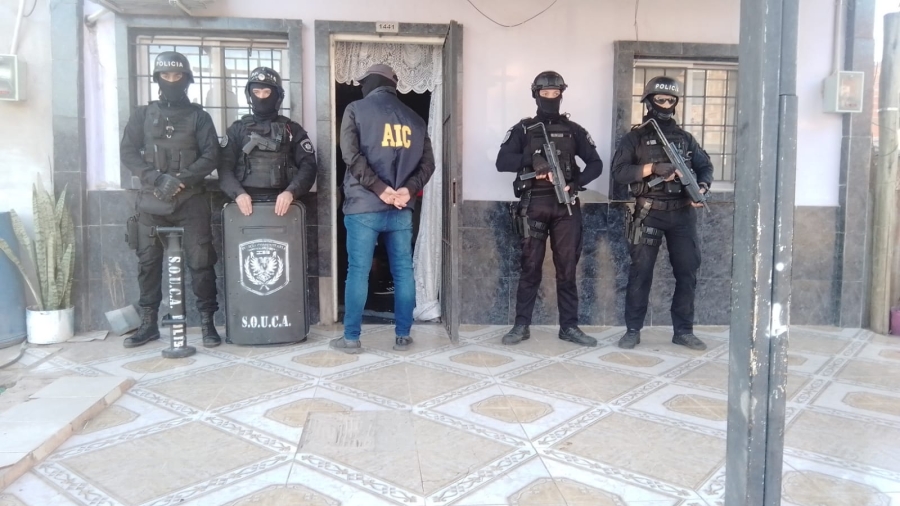 Detenidos en V. G. Gálvez por balaceras