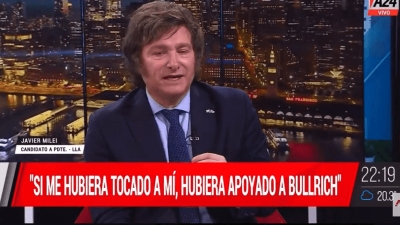 Milei y dos incómodos momentos televisivos en su reciente entrevista