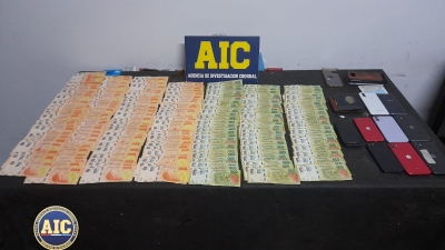 Tres detenidos por el robo armado a la fábrica de empalme graneros