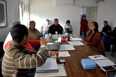 El Concejo de Pueblo Esther recibió al Secretario de Obras, Servicios y Espacios Públicos