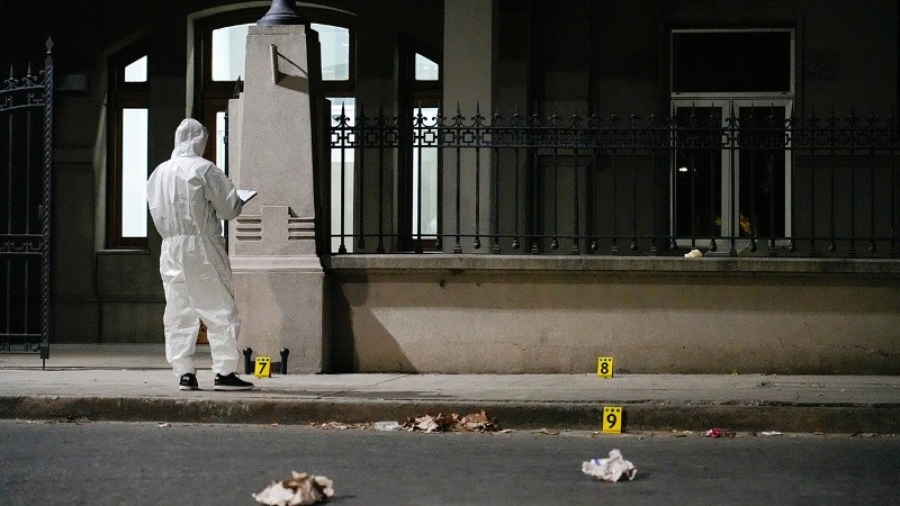 Balearon la sede de la Agencia de Investigación Criminal