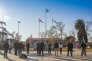 Ricci en el acto por el 9 de julio: “Hoy los patriotas son los que nos cuidan: trabajadoras y trabajadores de la salud&quot;