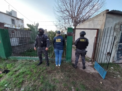 La AIC detuvo a un hombre por balaceras en V.G.Gálvez