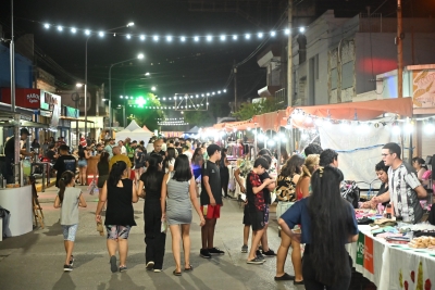 SE LLEVÓ ADELANTE DE FORMA EXITOSA LA &quot;NOCHE DE PEATONAL&quot; EN AVENIDA FILIPPINI
