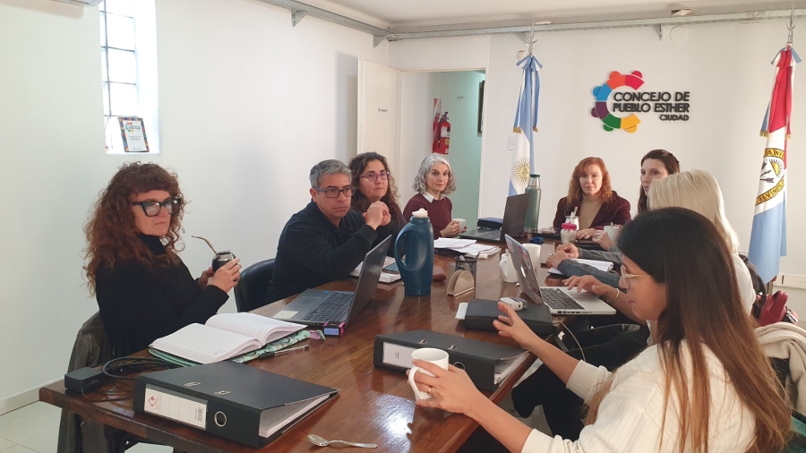 Pueblo Esther: el Concejo Deliberante retomó la actividad con una reunión de comisiones