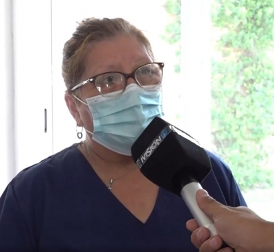 Continúa la vacunación contra el COVID-19 en Pueblo Esther