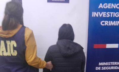 La AIC detuvo a una mujer por amenazas y extorsiones en v.G.Gálvez
