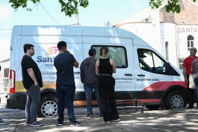 Operativo Móvil de DNI en Villa Gobernador Gálvez: Se entregarán 40 turnos por orden de llegada