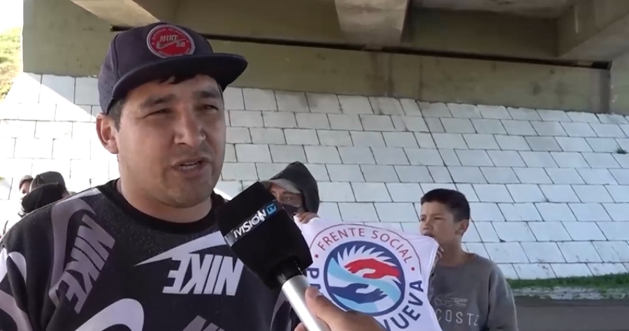 Corte y reclamo en la autopista Rosario Santa Fe