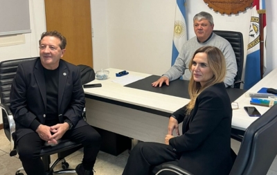 Ricci y Granata se reunieron para avanzar en el proyecto de crear el departamento De Los Arroyos