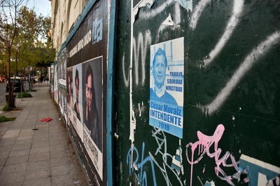 La polémica respecto a la carteleria politica