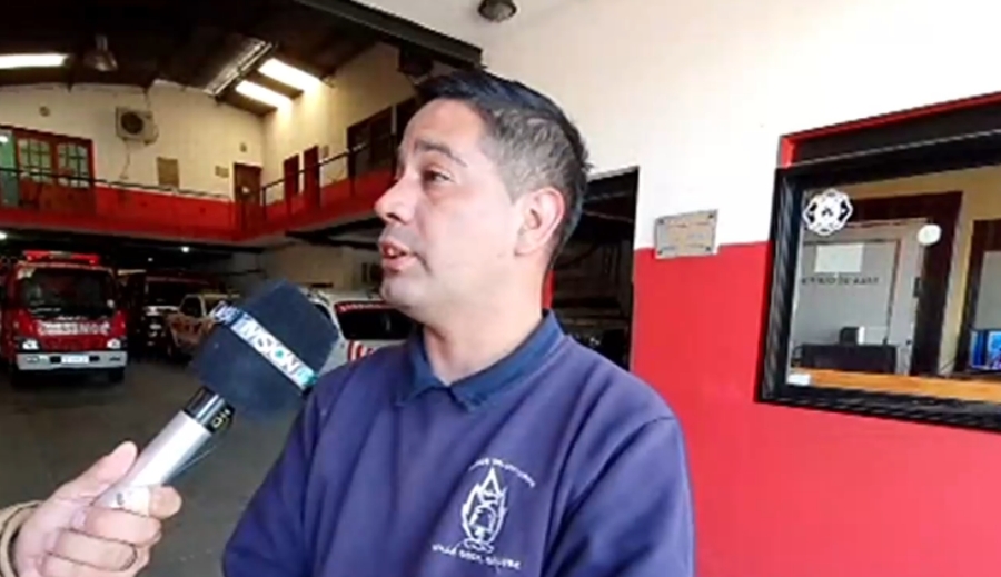 Fin de semana movido para los bomberos voluntarios