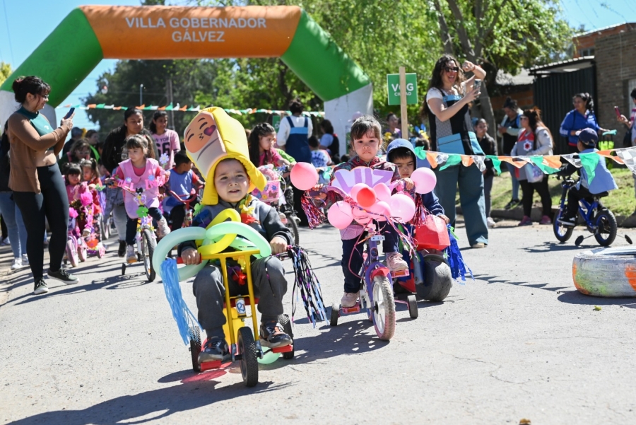 Educación vial: más de 1400 niños participaron de “Infancias sobre ruedas” en VGG