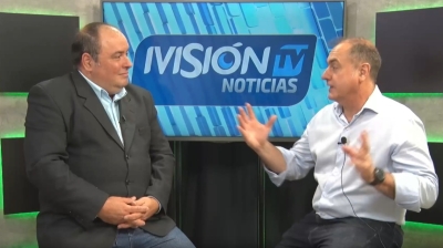 Carlos Pighin participó de un programa especial en Ivisión Noticias