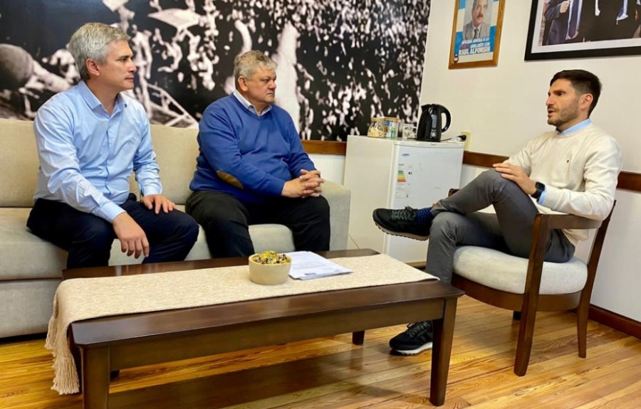 Ricci y Lenci se reunieron con Pullaro