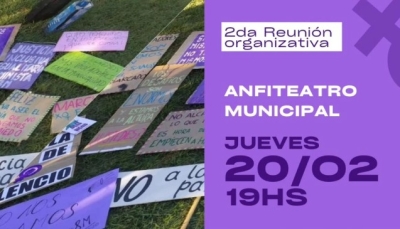 Convoca a la segunda reunión organizativa camino al 8M en Pueblo Esther