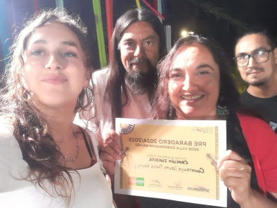 Ganadora de la Mejor Canción Inédita en el Pre Baradero de V.G.Gálvez