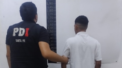 V.G.Gálvez: detienen a hombre con captura