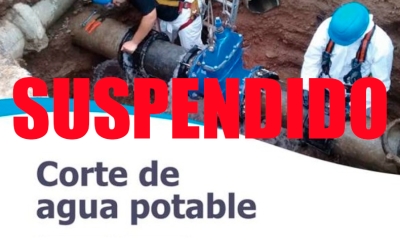 Se suspendió el corte de agua programado en V.G.Gálvez