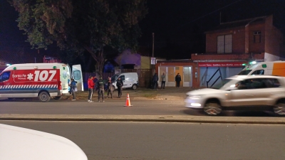 Grave accidente de tránsito en V.G.Gálvez