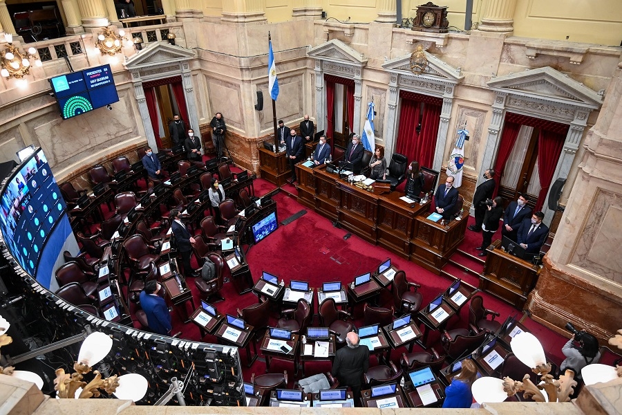 El Senado de la Nación vuelve a las sesiones presenciales