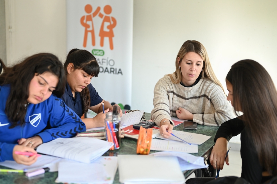 “VGG Desafío Secundaria”: impulsan un dispositivo de apoyo educativo para jóvenes