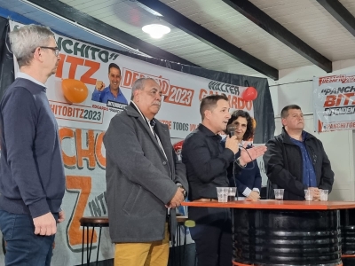 Edgardo Panchito Bitz se lanzó para candidato a intendente de V.G.Gálvez