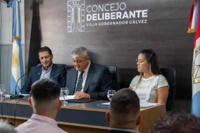 Inicio de sesiones ordinarias en el Concejo Deliberante de VGG