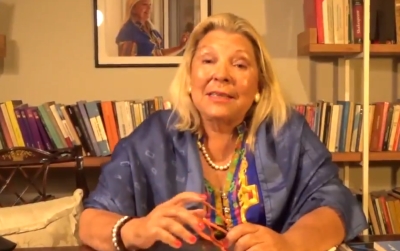 Lilita Carrió permanece internada en Esperanza