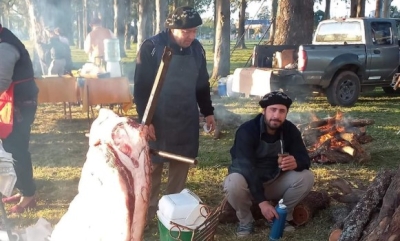Manuel y Esteban Medran primer premio de Asadores en Lagos