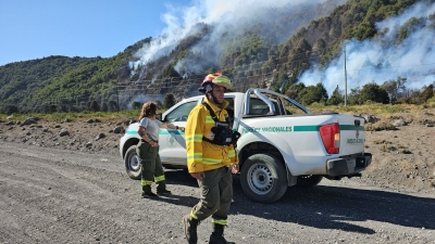 Lllega el primer recambio de brigadistas en el Lanin