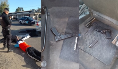 V.G.Gálvez: detienen a cuatro personas ARMADAS en un operativo policial