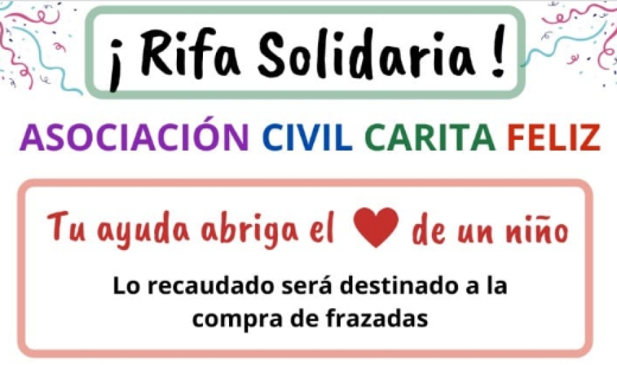 "Tu ayuda abriga el corazón de un Niño"