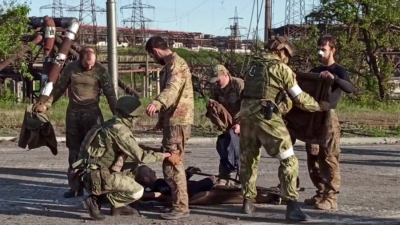 Zelenski califica la invasión militar rusa en el Donbass como un &quot;infierno&quot;