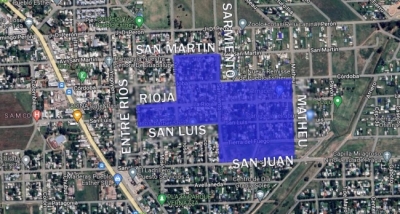 Trabajo programados en zona centro-este