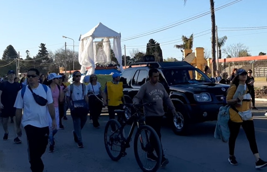 Pueblo Esther se prepara para recibir a la Peregrinación a San Nicolás