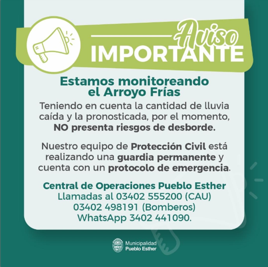 ¿Cómo está tratando el temporal a Pueblo Esther?